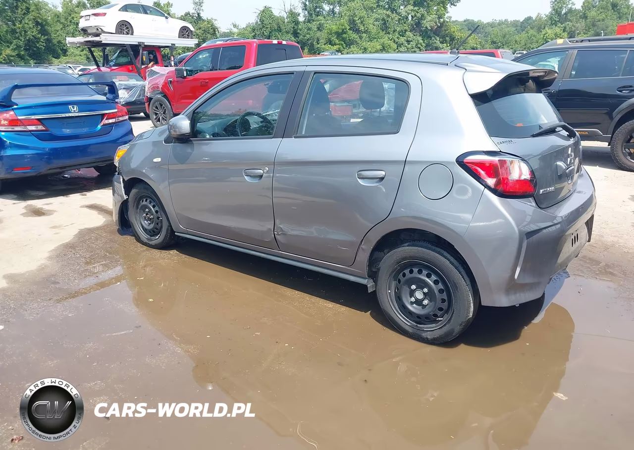 2022 Mitsubishi Mirage Es VIN:ML32AUHJ4NH008706 - 3