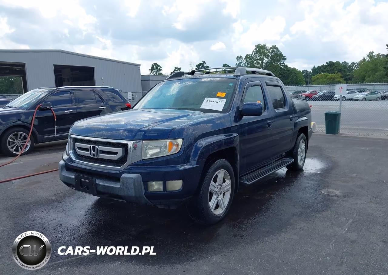 2009 Honda Ridgeline Rtl VIN:5FPYK16549B102123 - 2