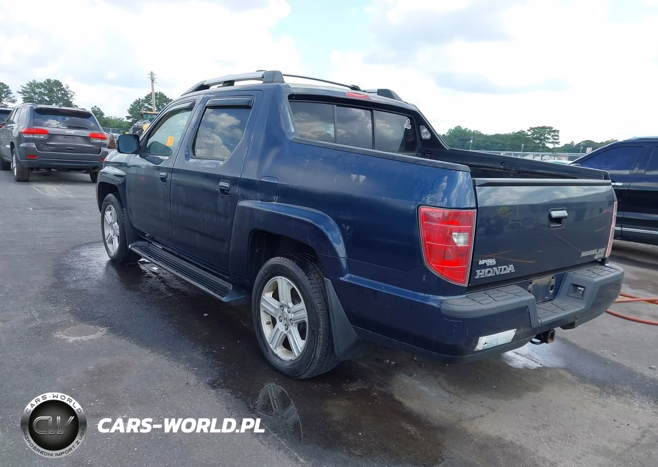 2009 Honda Ridgeline Rtl VIN:5FPYK16549B102123 - 3