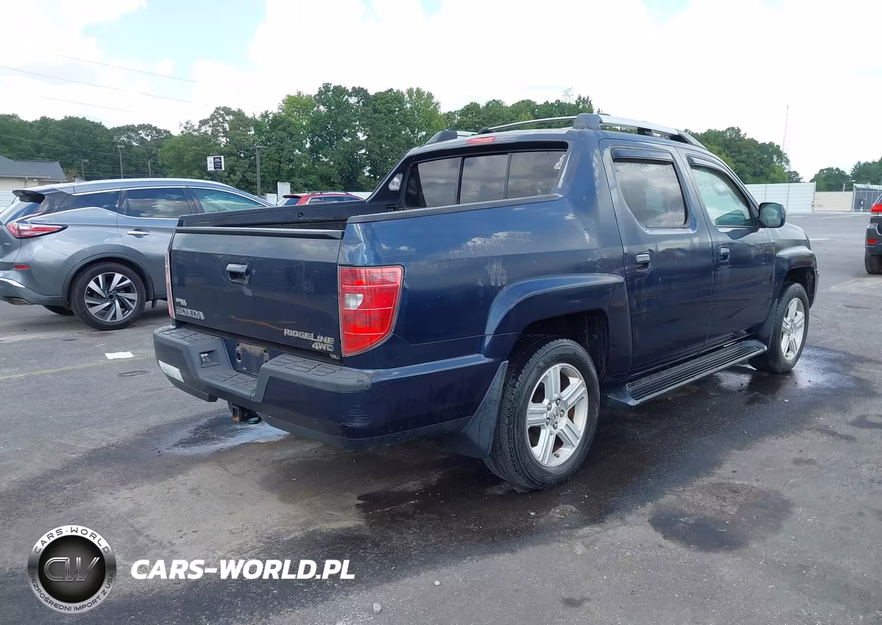 2009 Honda Ridgeline Rtl VIN:5FPYK16549B102123 - 4