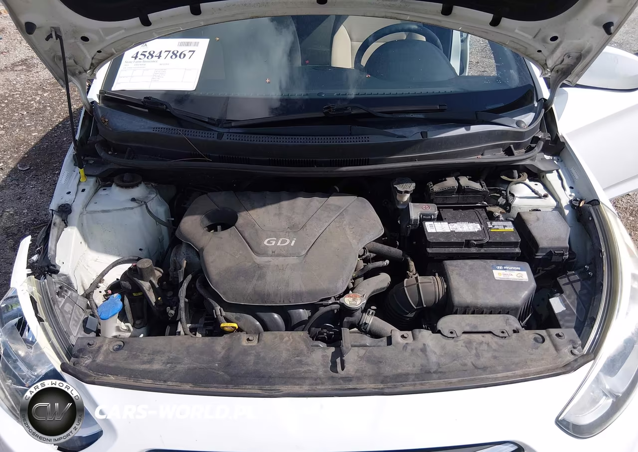 2015 Hyundai Accent Gls VIN:KMHCT4AE3FU859943 - 10