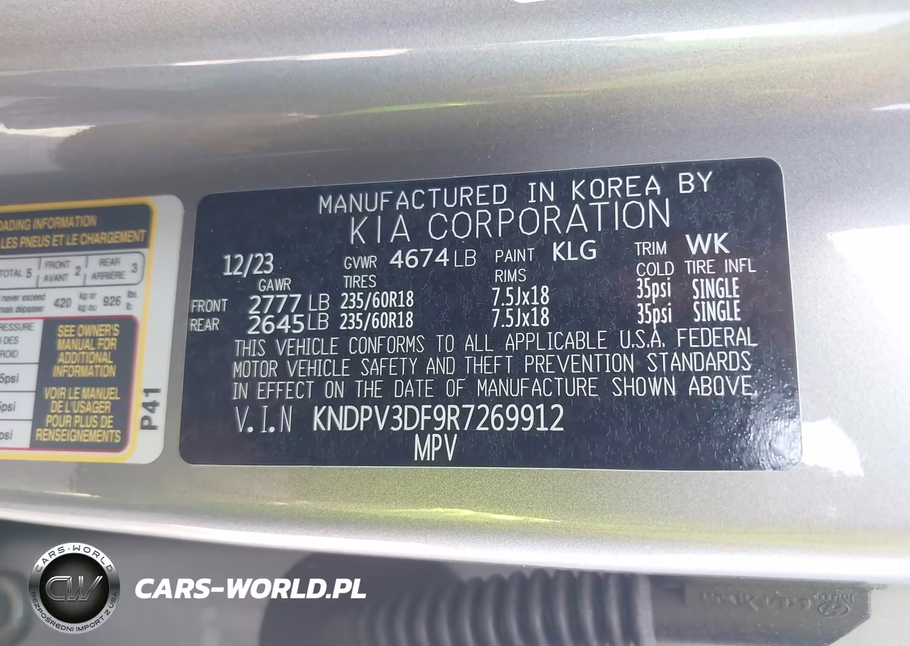 2024 Kia Sportage Ex VIN:KNDPV3DF9R7269912 - 9