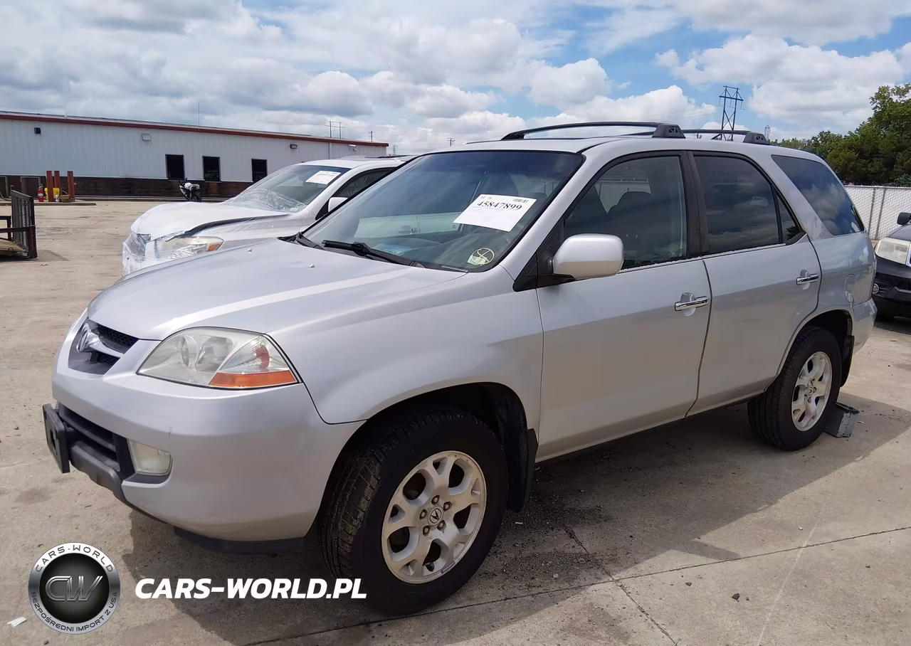 2001 Acura Mdx VIN:2HNYD18621H516308 - 2