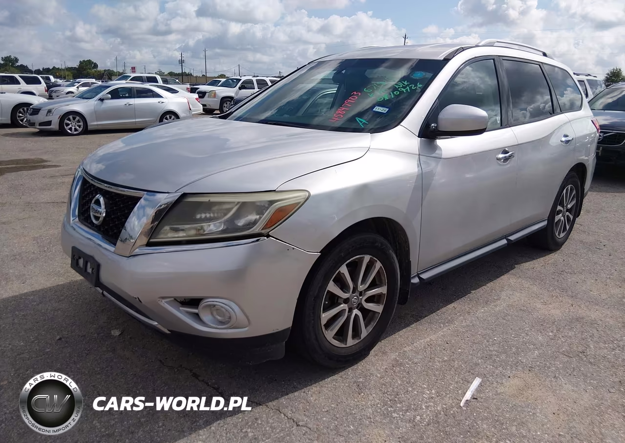 2014 Nissan Pathfinder Sv VIN:5N1AR2MN5EC671919 - 2