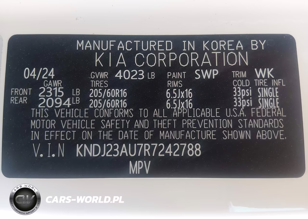 2024 Kia Soul Lx VIN:KNDJ23AU7R7242788 - 9