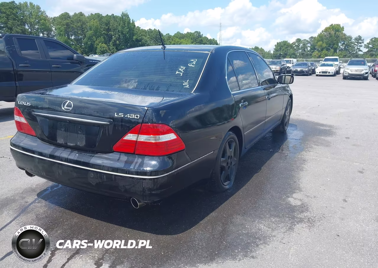 2004 Lexus Ls 430 VIN:JTHBN36F140144118 - 4