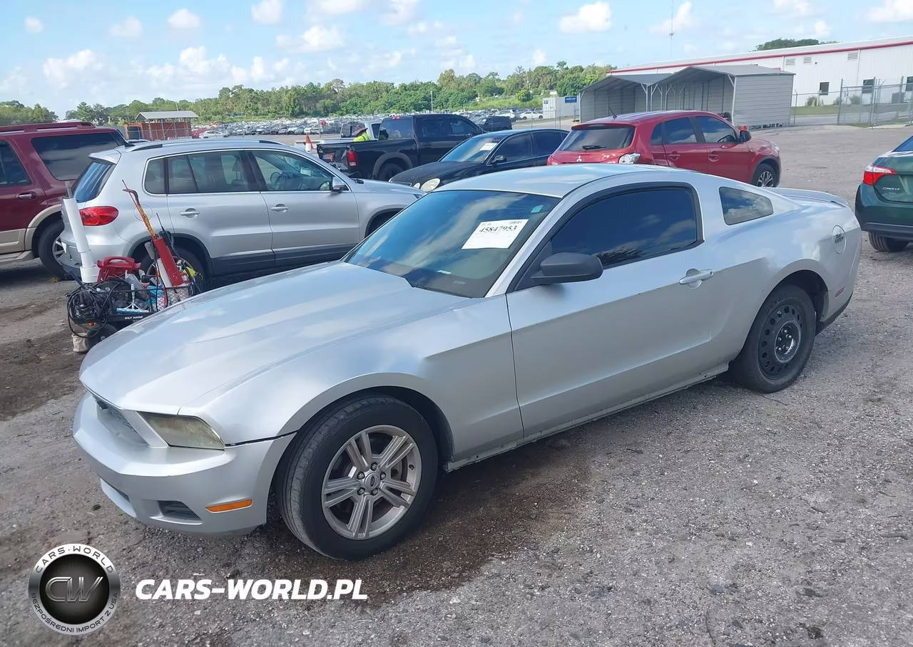 2011 Ford Mustang V6 VIN:1ZVBP8AM4B5108435 - 2