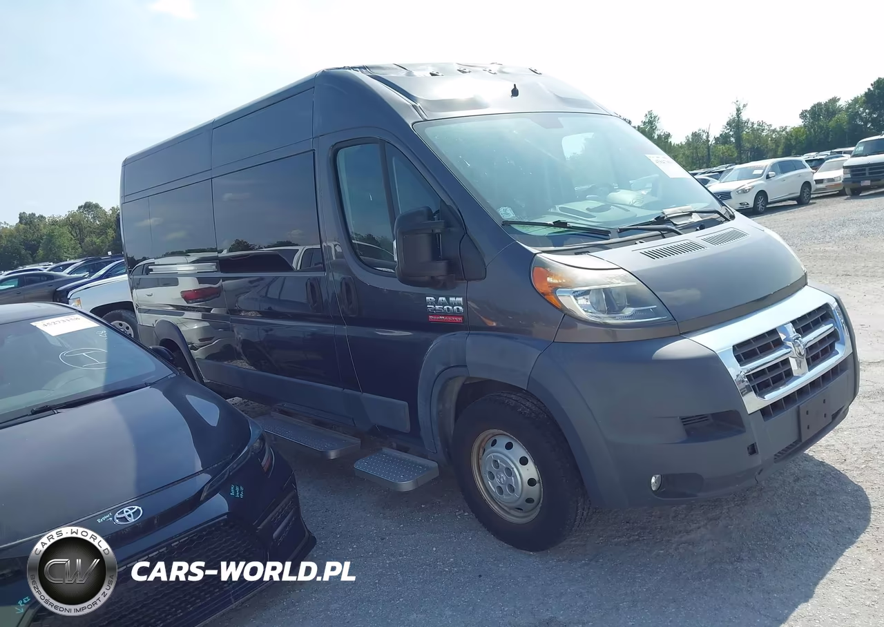 2017 Ram Promaster 2500 Window Van High Roof 159 Wb – zdjęcie 1 z 16