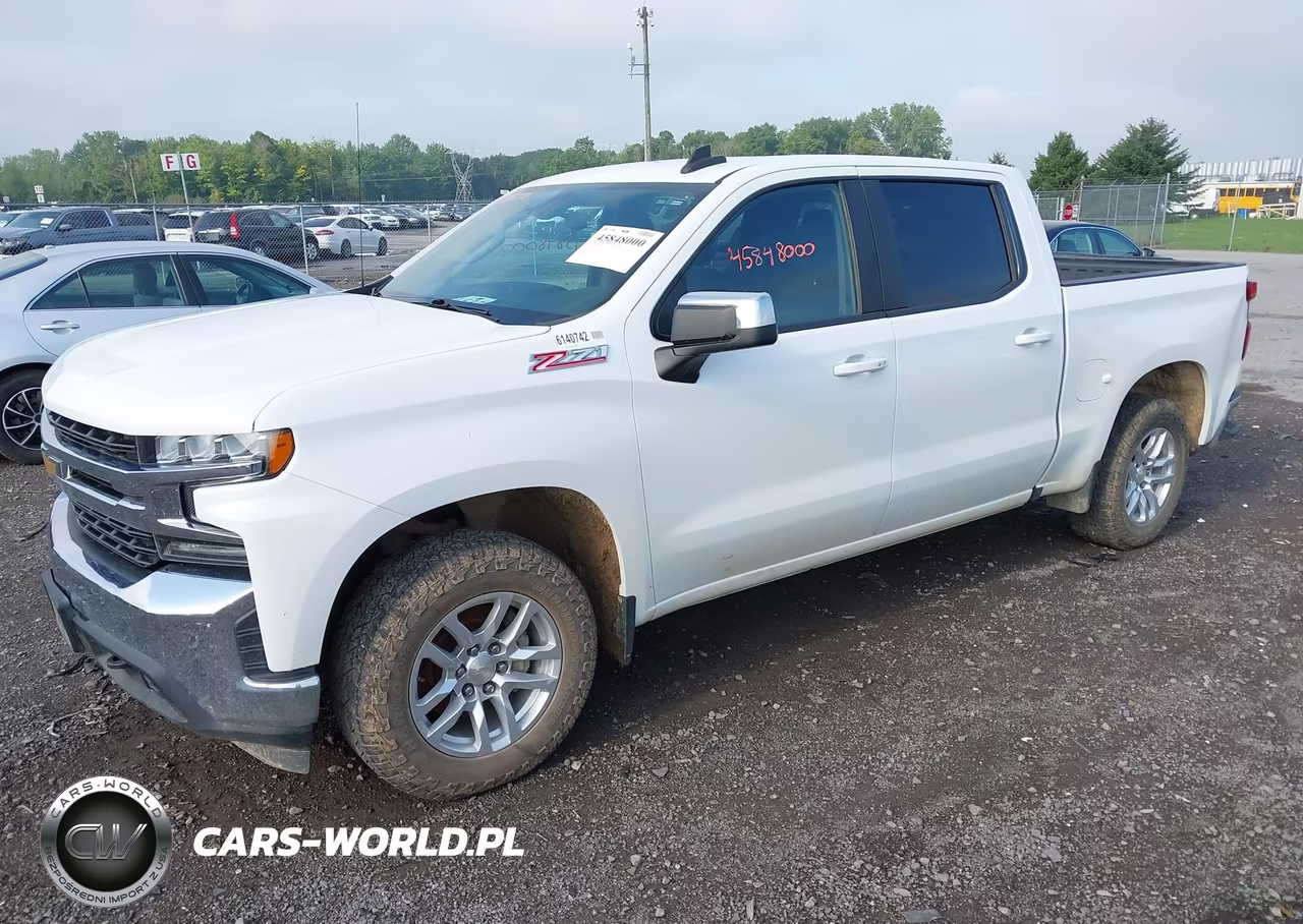 2020 Chevrolet Silverado 1500 4Wd Short Bed Lt VIN:3GCUYDED8LG243584 - 2