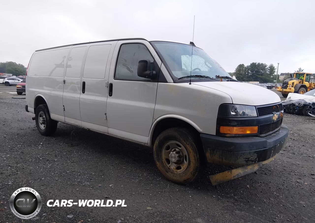 2024 Chevrolet Express Cargo Rwd 2500 Extended Wheelbase Wt VIN:1GCWGBFP7R1292663 - 1