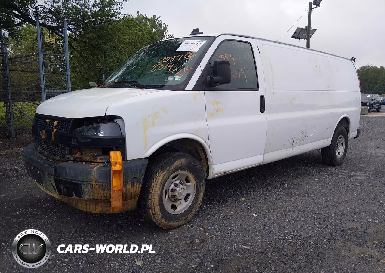 2024 Chevrolet Express Cargo Rwd 2500 Extended Wheelbase Wt VIN:1GCWGBFP7R1292663 - 2