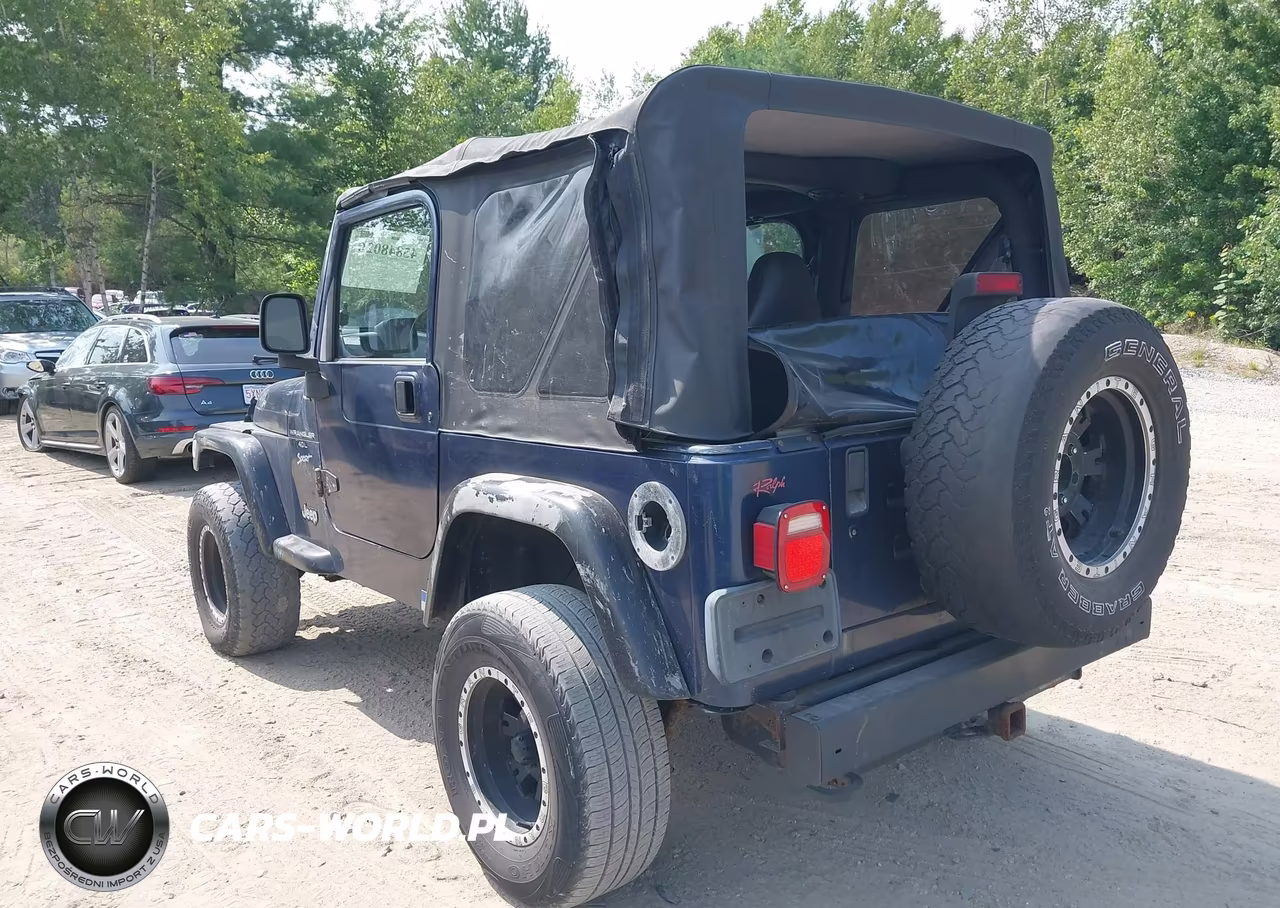 2001 Jeep Wrangler Sport VIN:1J4FA49S61P345751 - 3