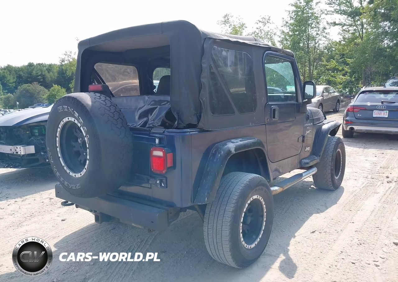 2001 Jeep Wrangler Sport VIN:1J4FA49S61P345751 - 4