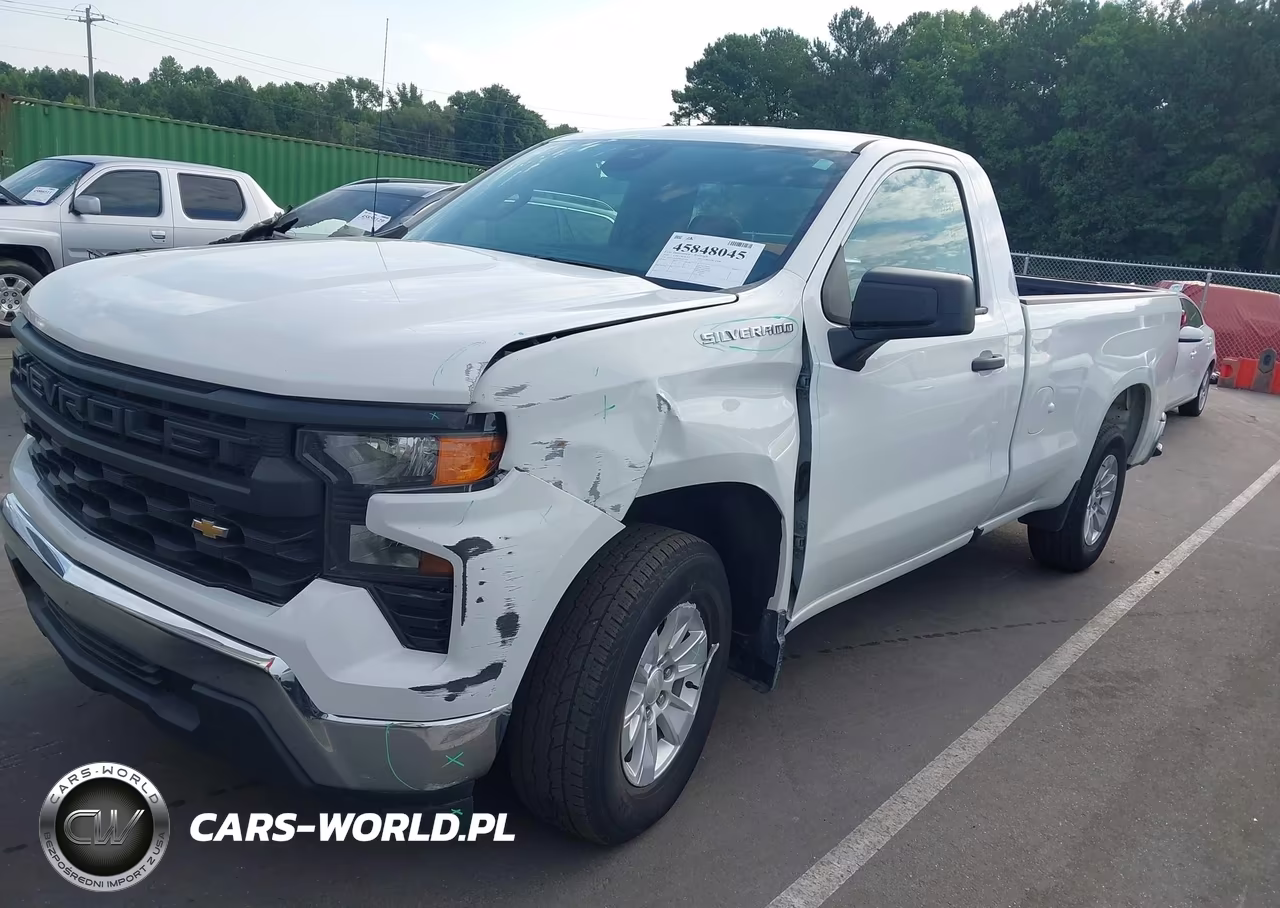 2022 Chevrolet Silverado 1500 2Wd Long Bed Wt VIN:3GCNAAED4NG687510 - 2
