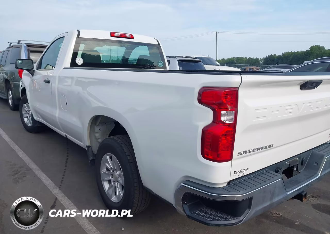 2022 Chevrolet Silverado 1500 2Wd Long Bed Wt VIN:3GCNAAED4NG687510 - 3