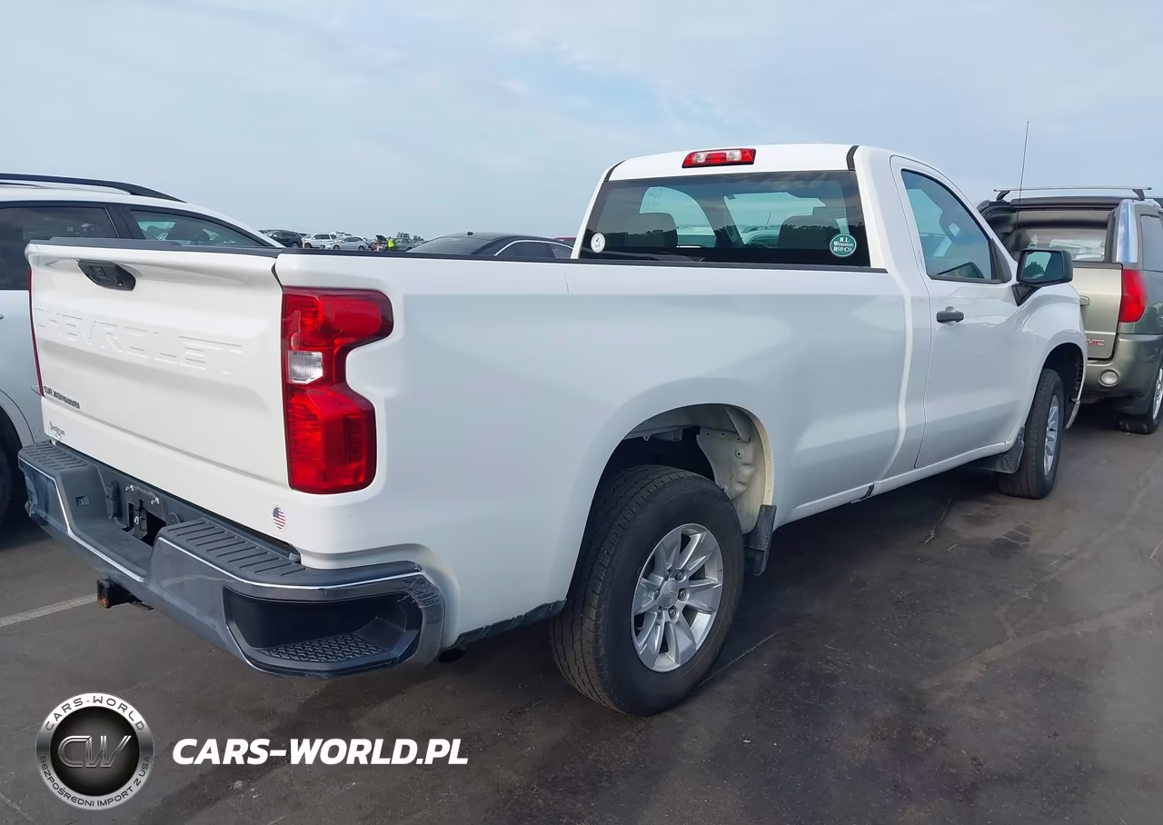 2022 Chevrolet Silverado 1500 2Wd Long Bed Wt VIN:3GCNAAED4NG687510 - 4