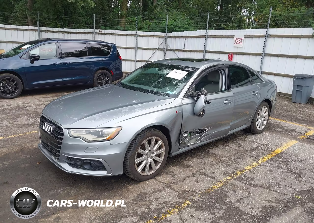 2012 Audi A6 3.0T Prestige VIN:WAUHGAFC4CN174681 - 2