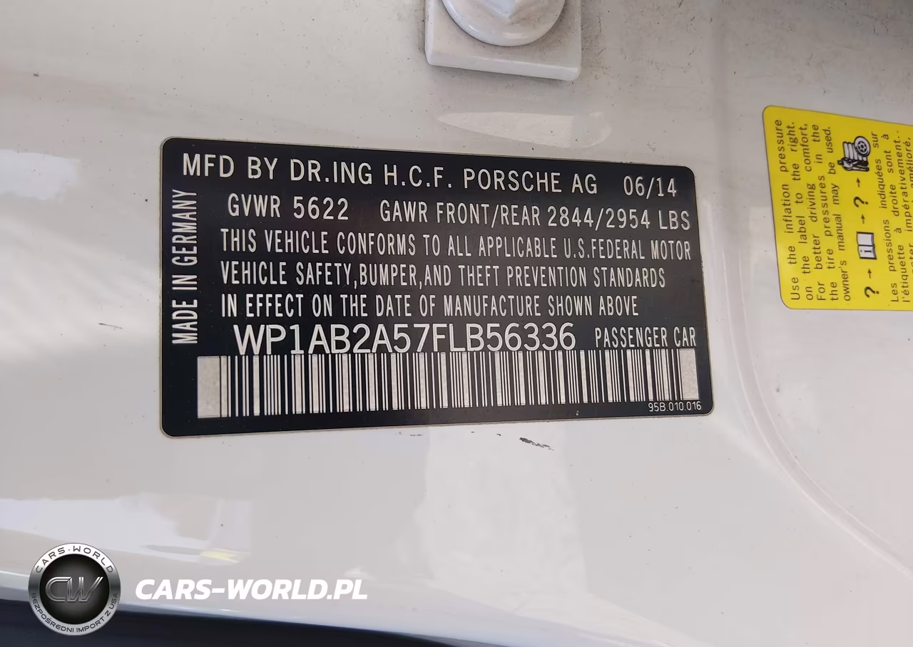 2015 Porsche Macan S VIN:WP1AB2A57FLB56336 - 9