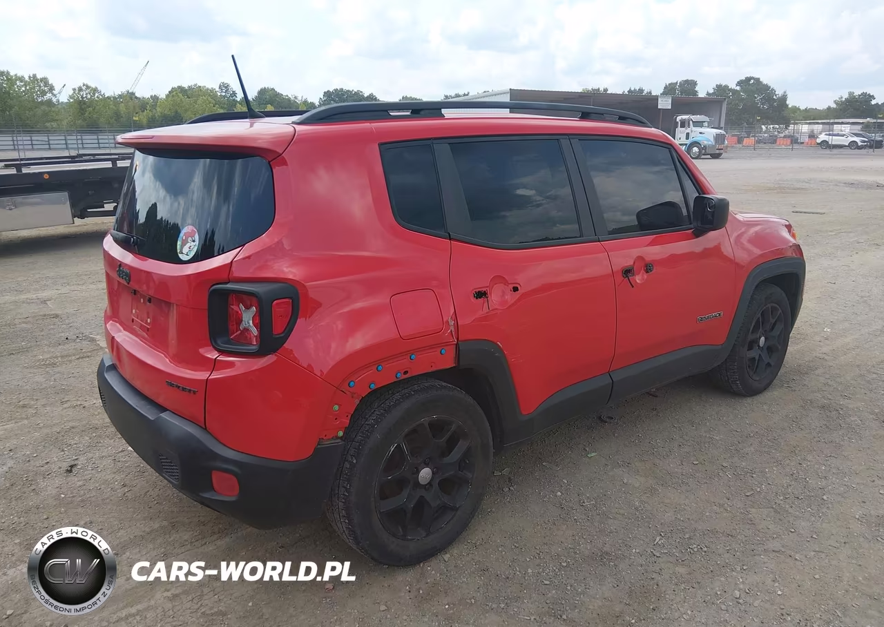 2017 Jeep Renegade Sport VIN:ZACCJAAB5HPE82244 - 4