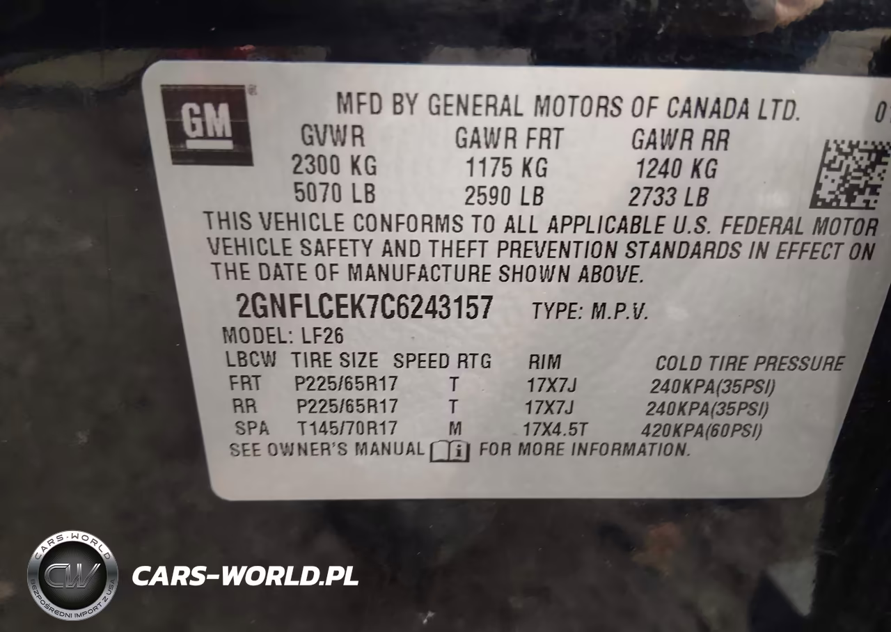 2012 Chevrolet Equinox Ls VIN:2GNFLCEK7C6243157 - 9