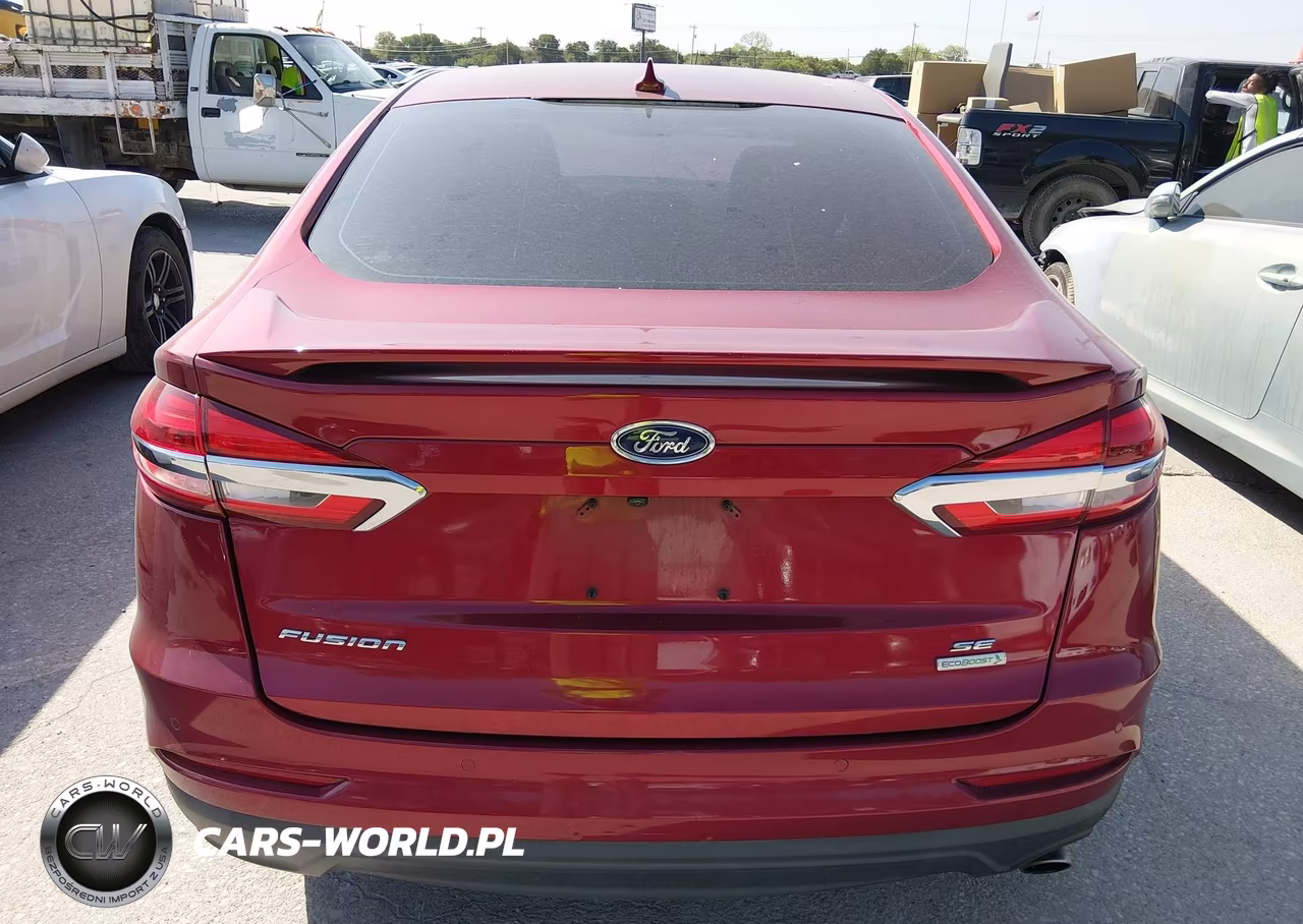 2019 Ford Fusion Se VIN:3FA6P0HD9KR169746 - 16