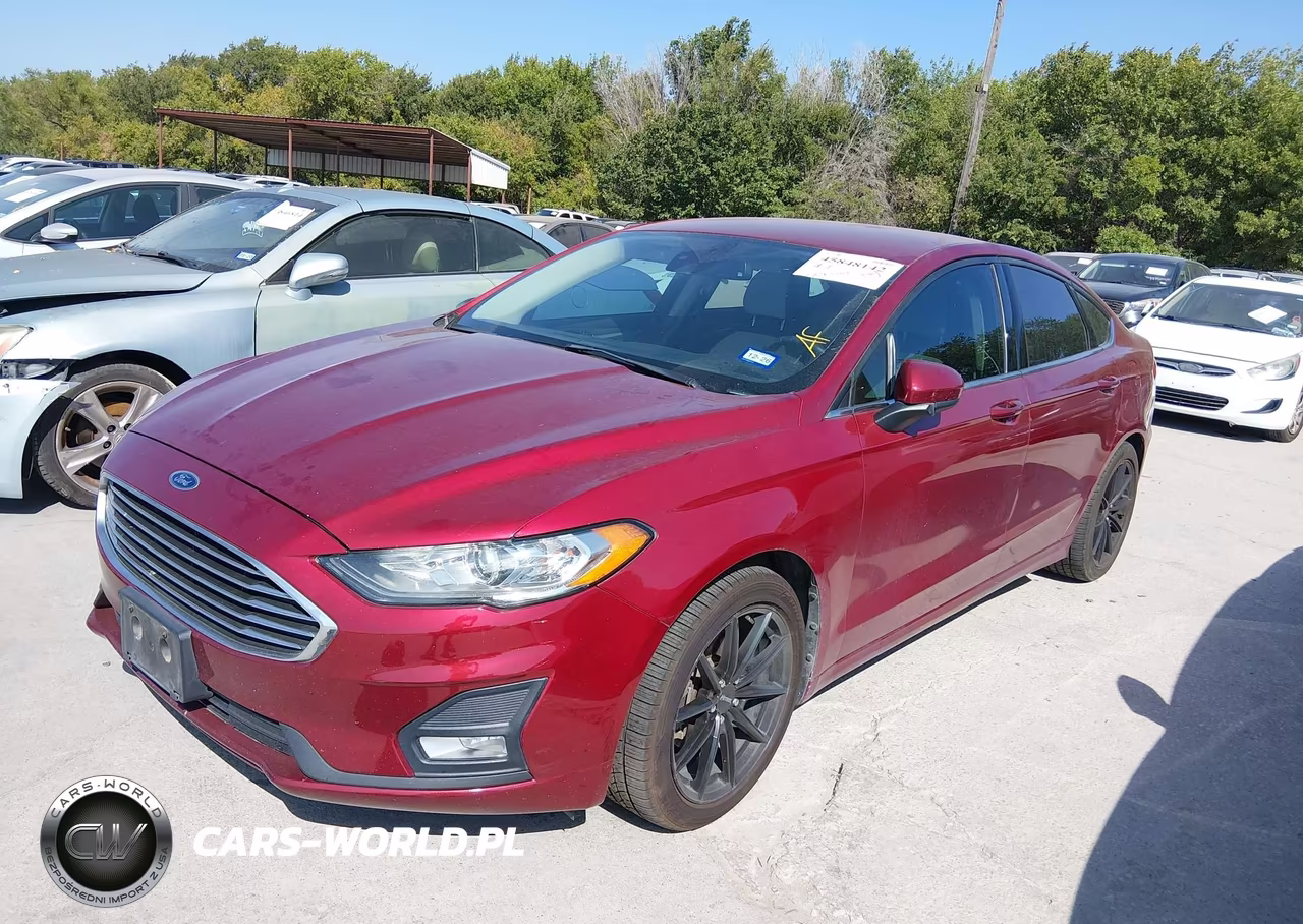 2019 Ford Fusion Se VIN:3FA6P0HD9KR169746 - 2