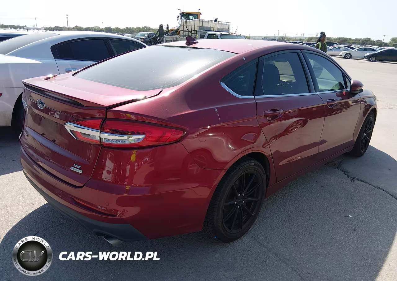 2019 Ford Fusion Se VIN:3FA6P0HD9KR169746 - 4