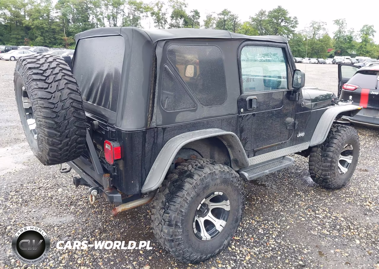 2004 Jeep Wrangler VIN:IJ4FA49S64P716380 - 4