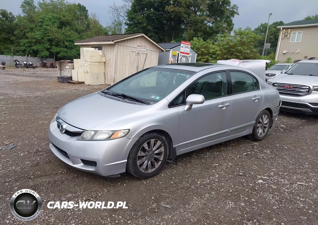 2009 Honda Civic Ex VIN:2HGFA16849H346217 - 2