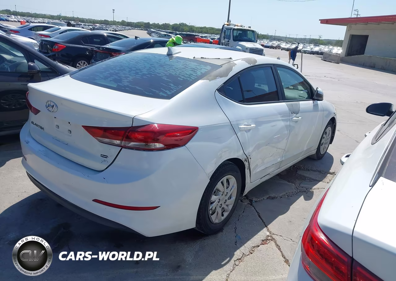 2017 Hyundai Elantra Se VIN:5NPD74LF4HH168288 - 4