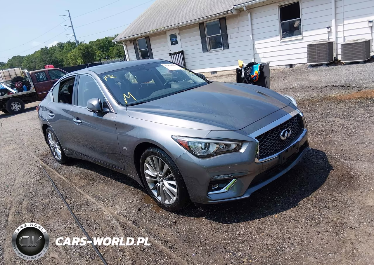 2019 Infiniti Q50 3.0T Luxe VIN:JN1EV7AR1KM591855 - 1