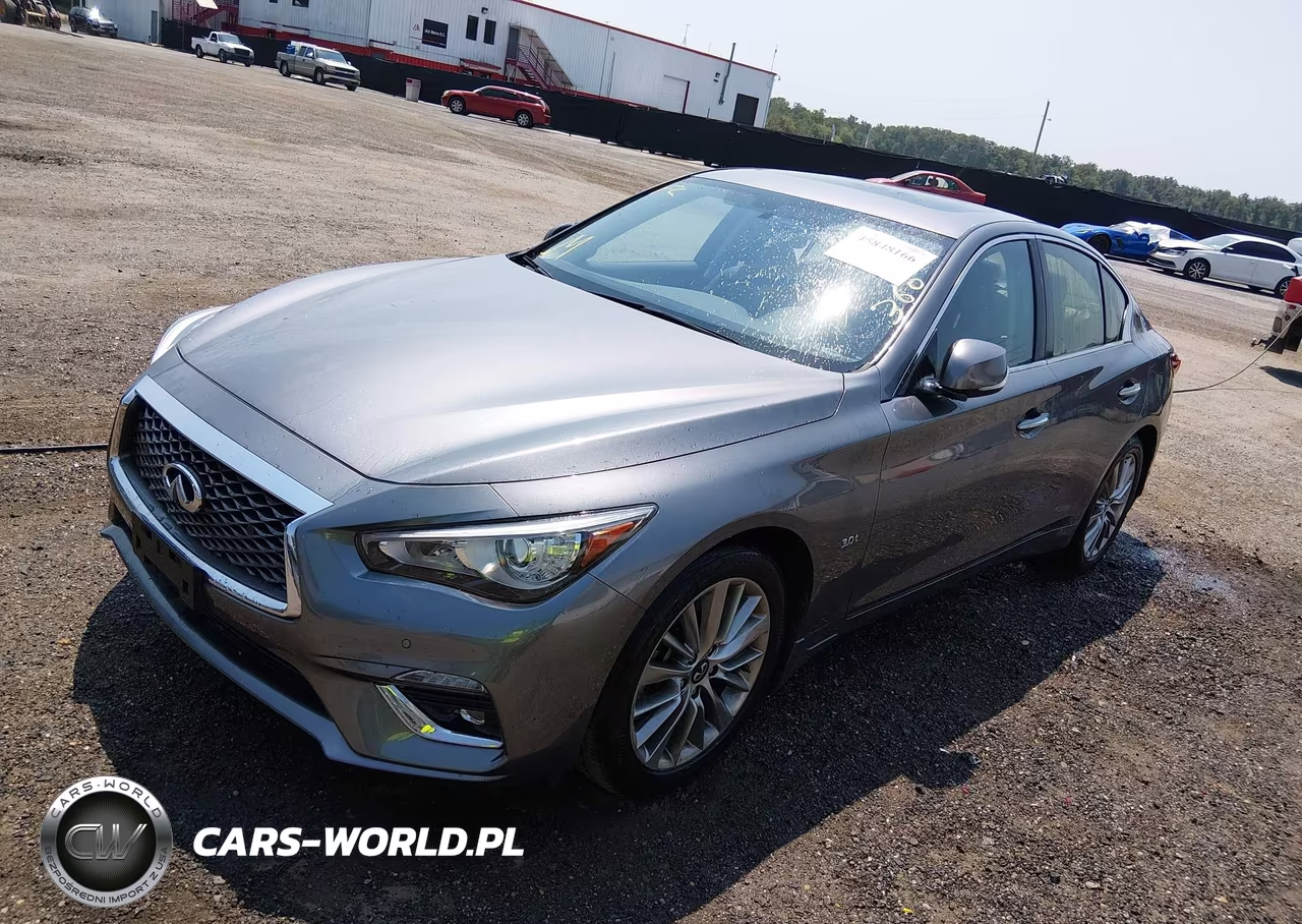 2019 Infiniti Q50 3.0T Luxe VIN:JN1EV7AR1KM591855 - 2