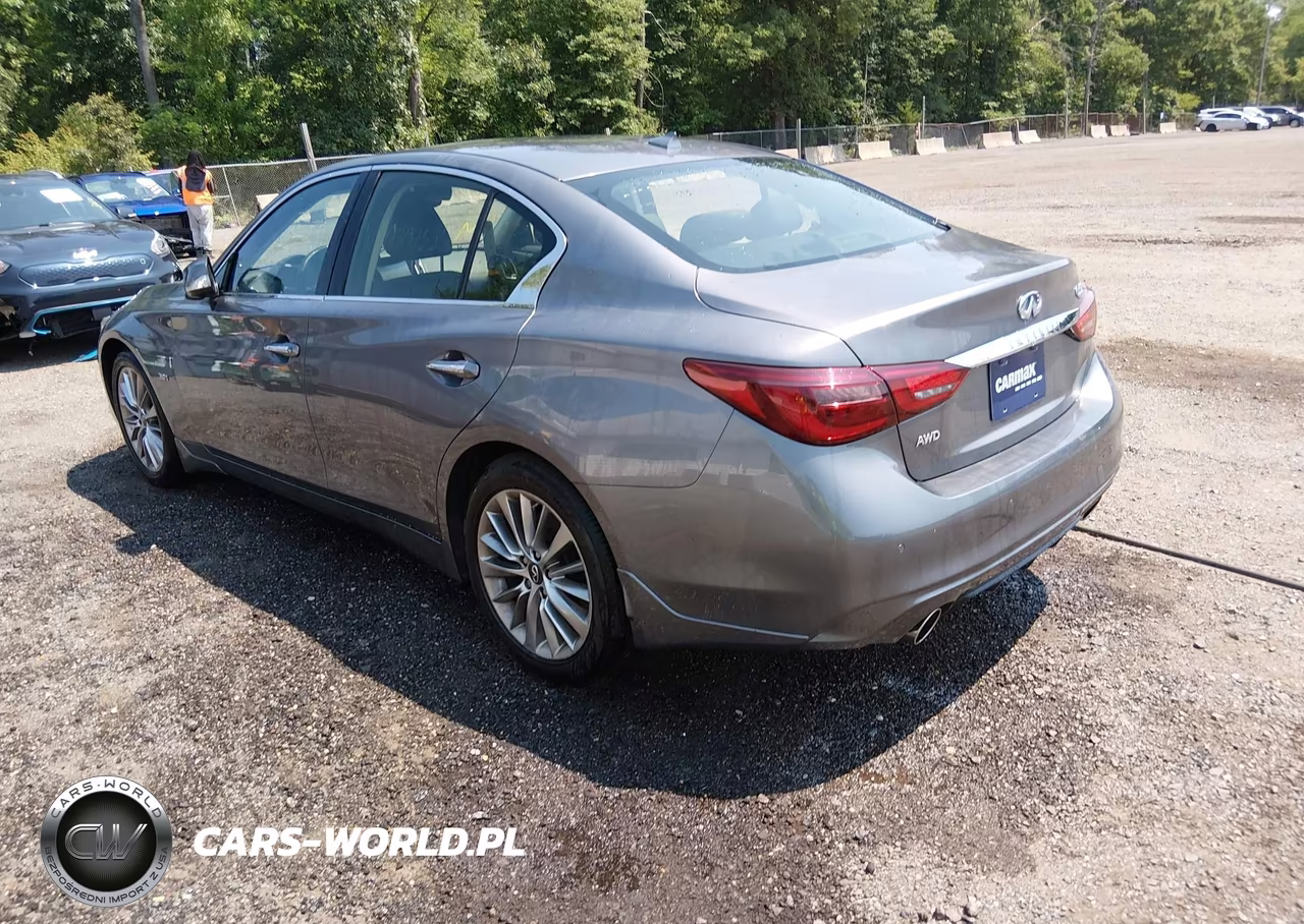 2019 Infiniti Q50 3.0T Luxe VIN:JN1EV7AR1KM591855 - 3