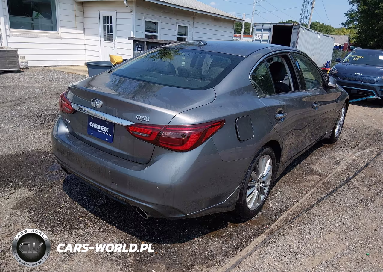 2019 Infiniti Q50 3.0T Luxe VIN:JN1EV7AR1KM591855 - 4