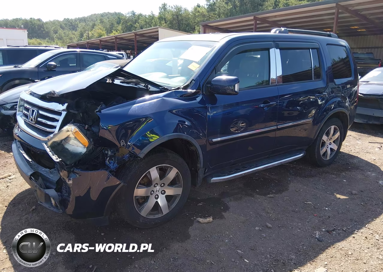 2014 Honda Pilot Touring VIN:5FNYF4H90EB019233 - 2