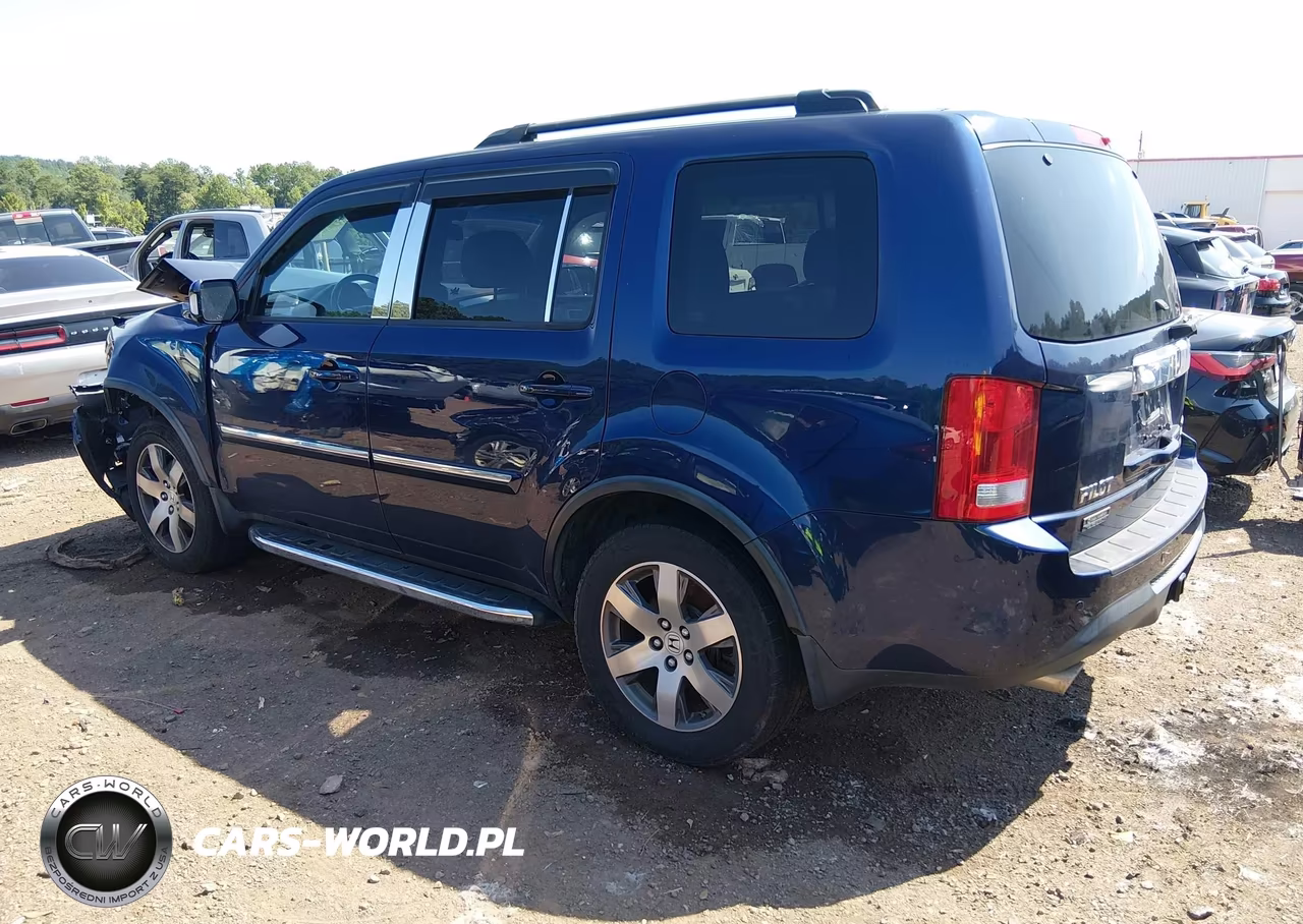 2014 Honda Pilot Touring VIN:5FNYF4H90EB019233 - 3