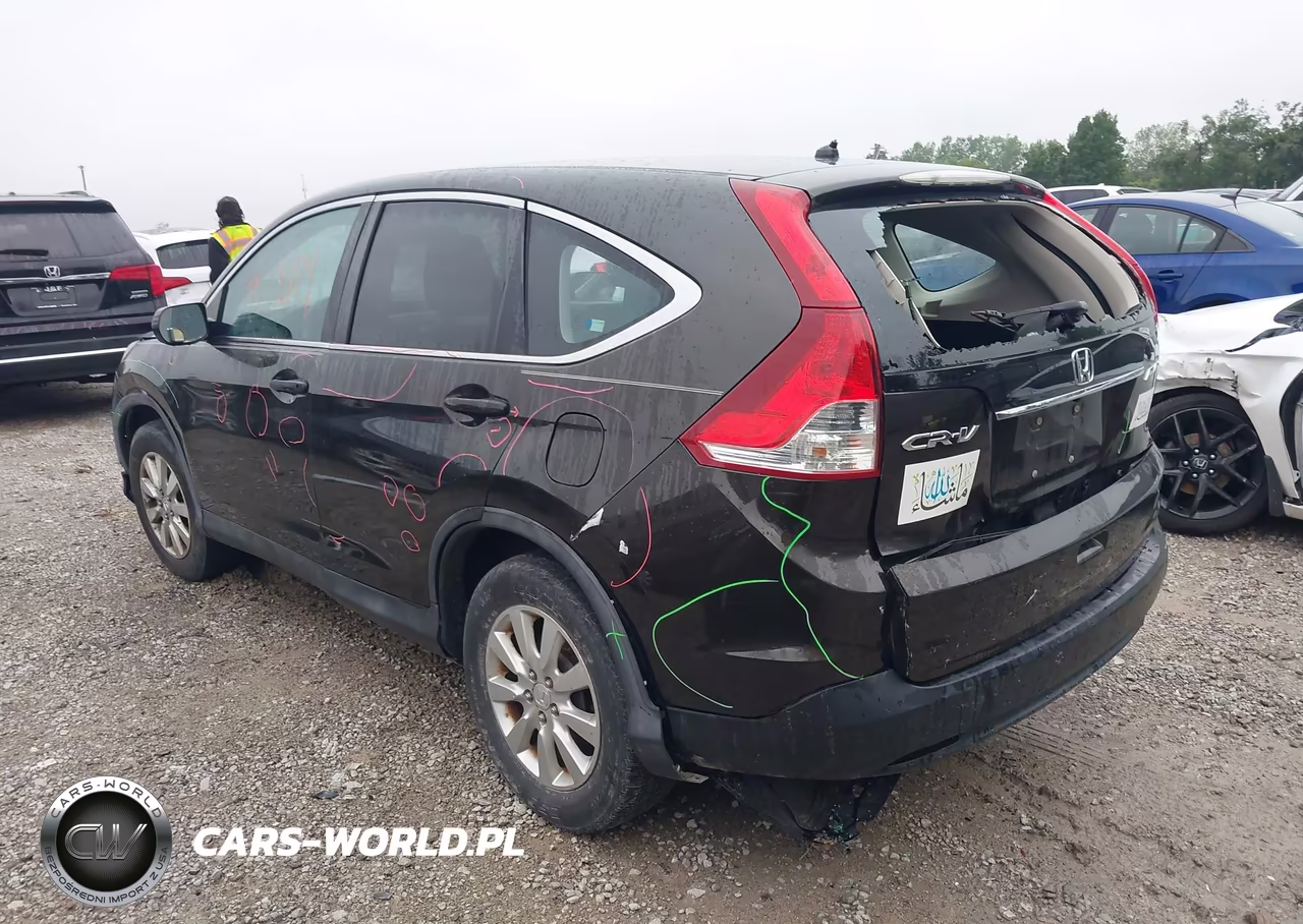 2013 Honda Cr-V Lx VIN:5J6RM4H36DL027977 - 3