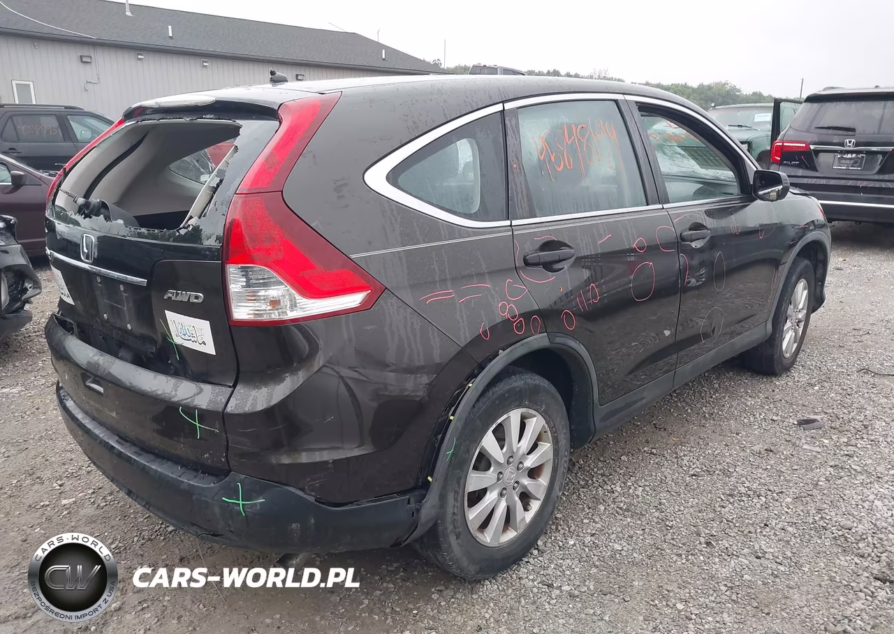 2013 Honda Cr-V Lx VIN:5J6RM4H36DL027977 - 4