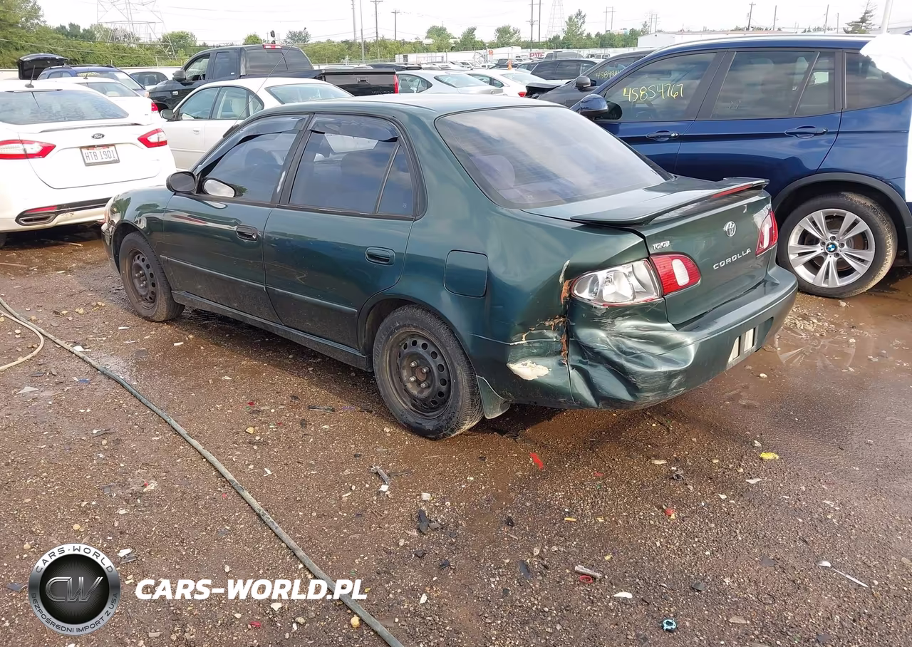 2000 Toyota Corolla Le VIN:2T1BR12E0YC340795 - 3