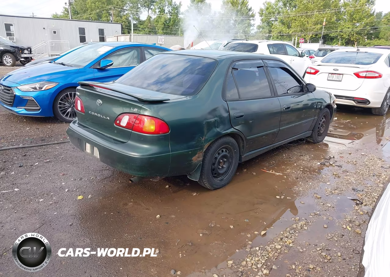 2000 Toyota Corolla Le VIN:2T1BR12E0YC340795 - 4