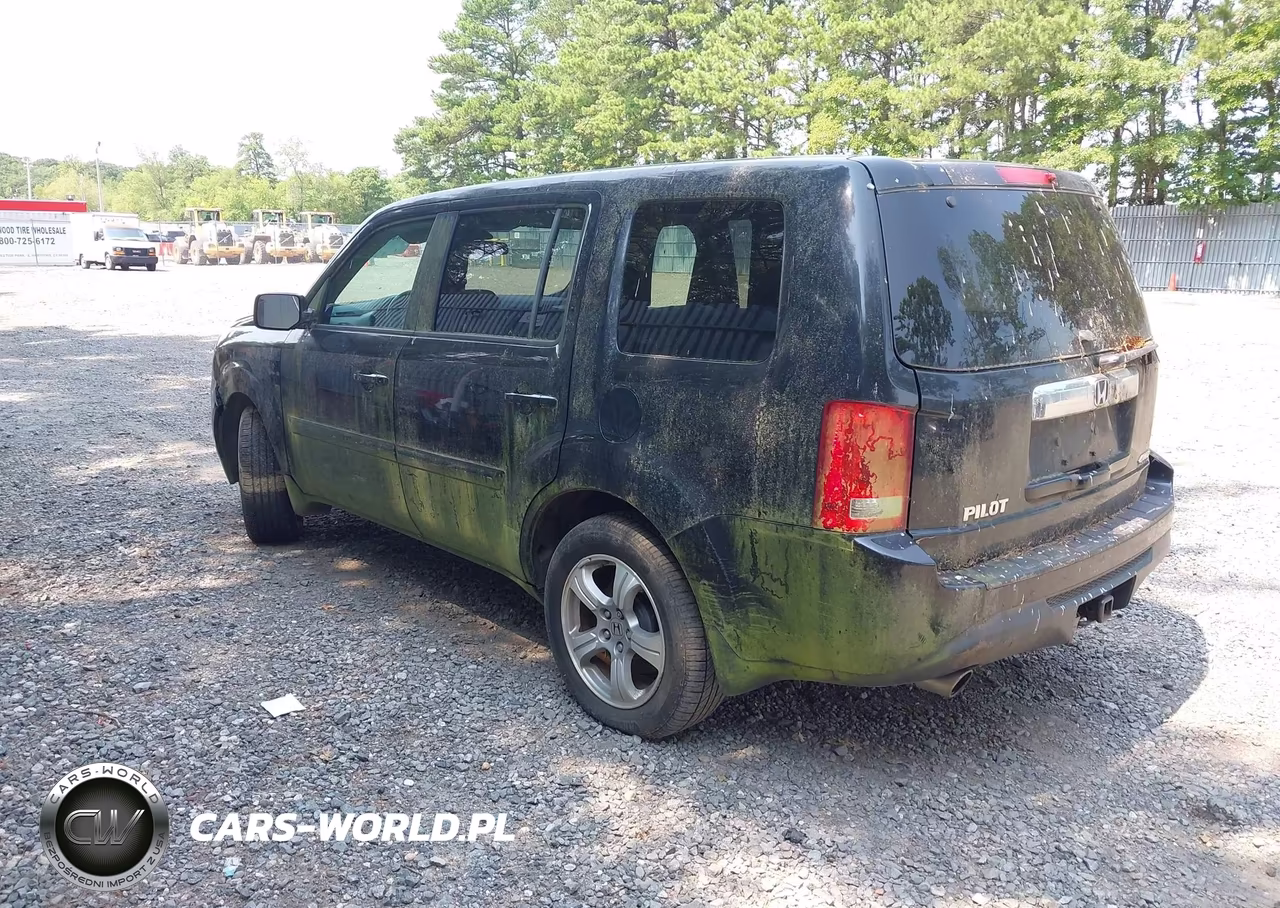 2014 Honda Pilot Ex VIN:5FNYF4H49EB031739 - 3