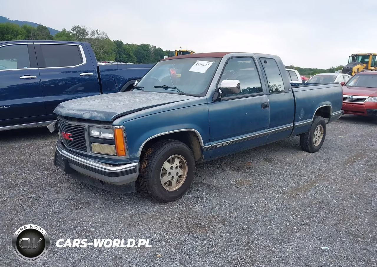 1992 GMC Sierra C1500 VIN:2GTEC19K9N1531233 - 2