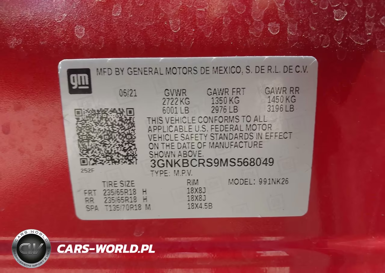 2021 Chevrolet Blazer Fwd 2Lt VIN:3GNKBCRS9MS568049 - 9