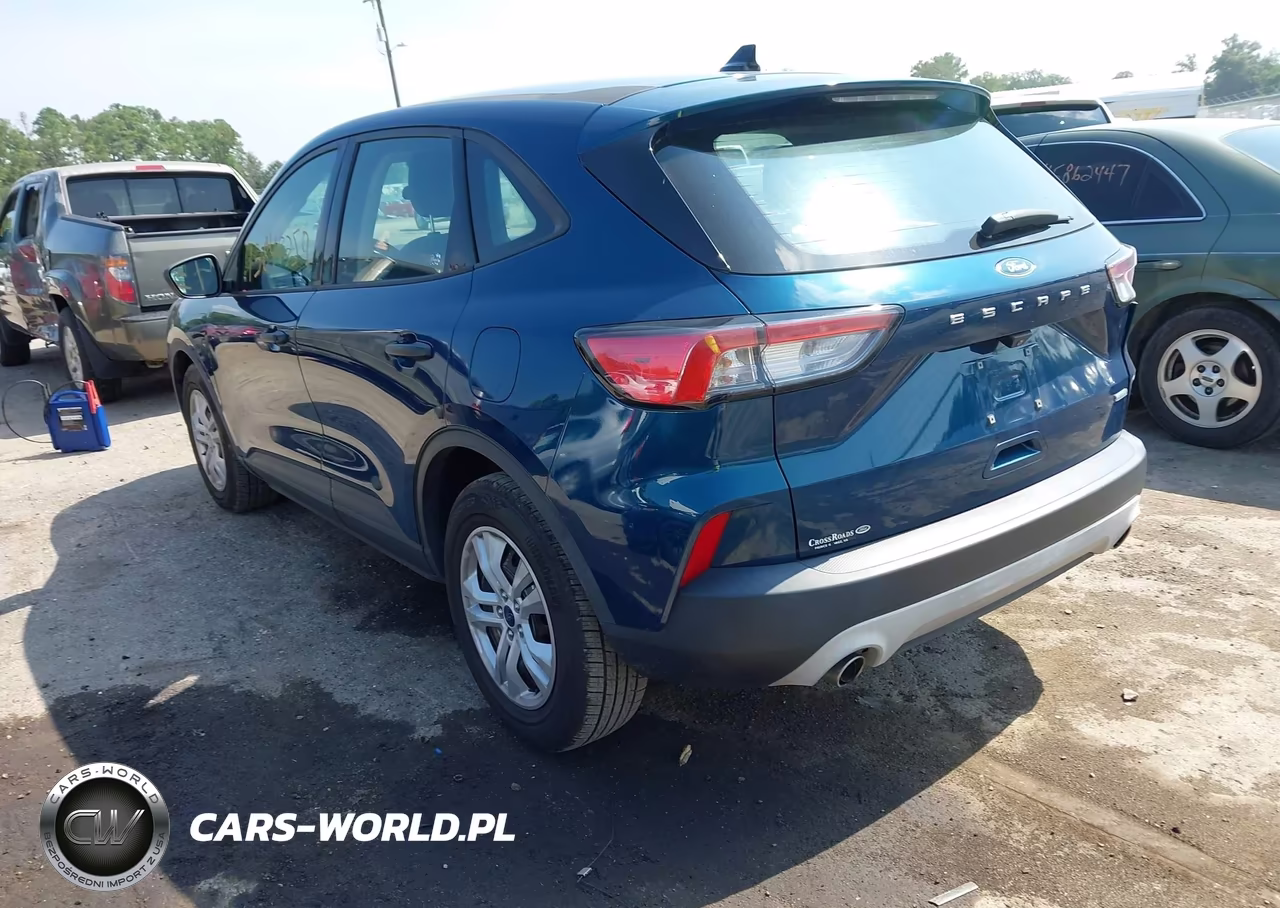 2020 Ford Escape S VIN:1FMCU0F65LUA25336 - 3