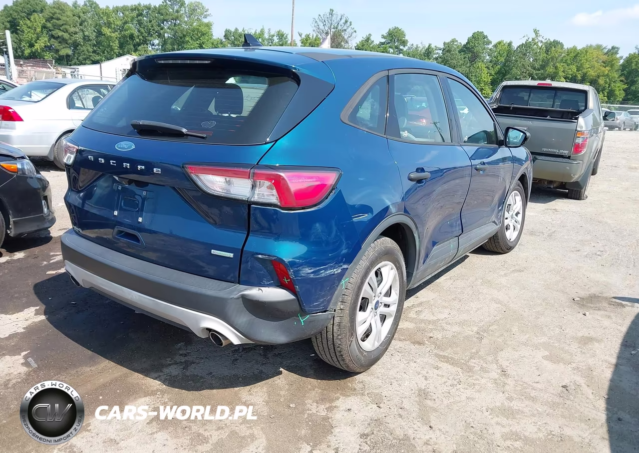 2020 Ford Escape S VIN:1FMCU0F65LUA25336 - 4