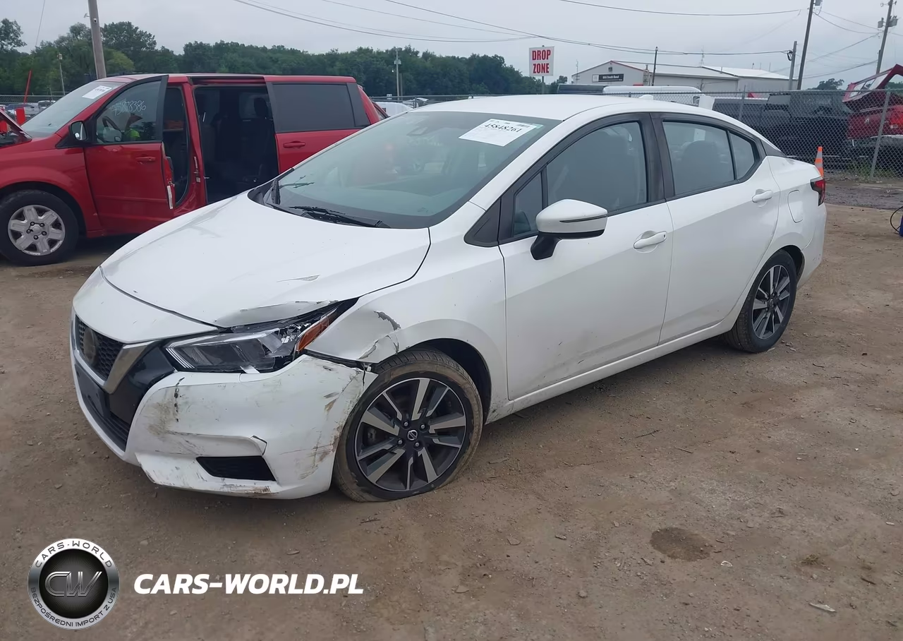 2021 Nissan Versa Sv Xtronic Cvt VIN:3N1CN8EV6ML868968 - 2