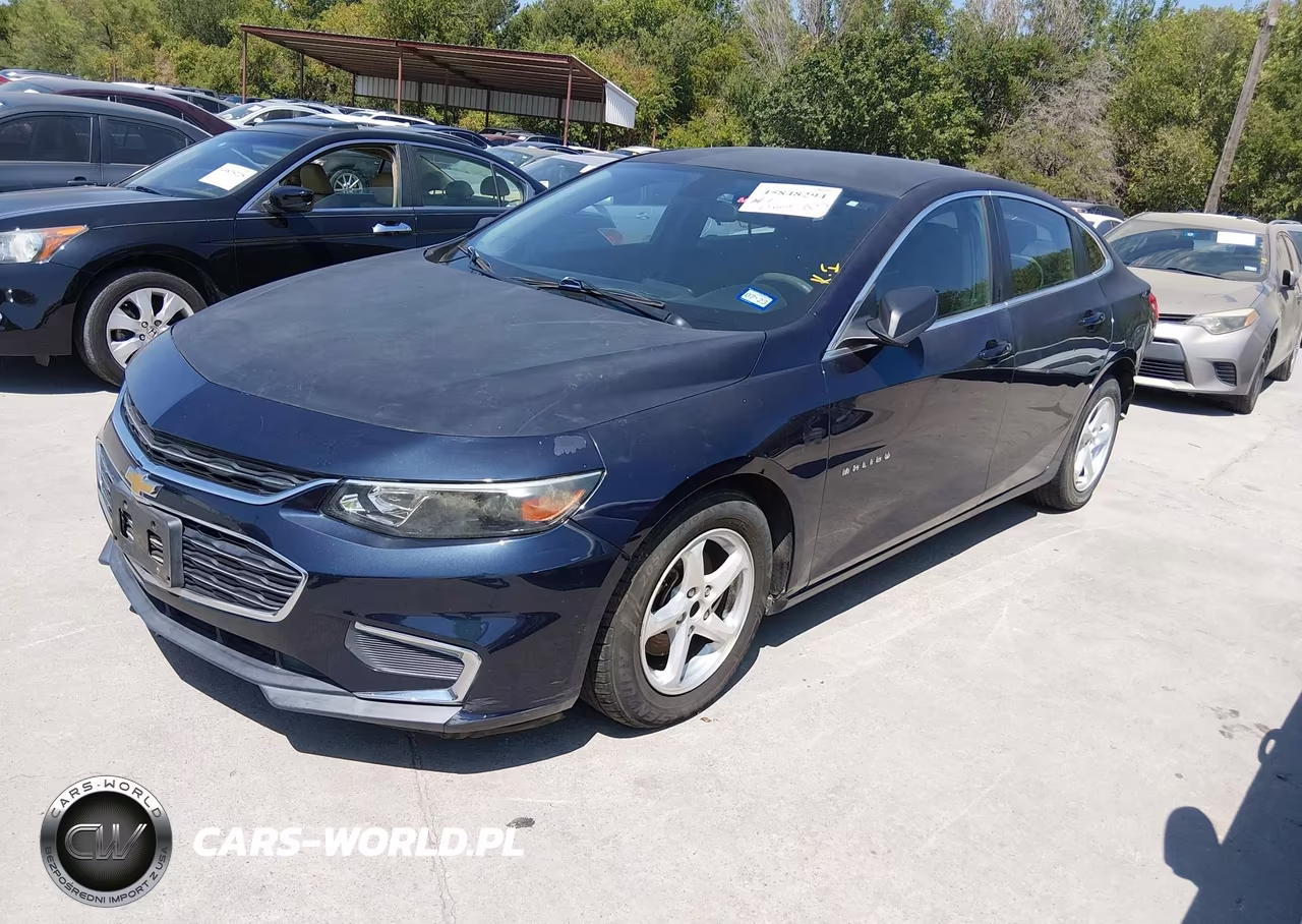 2017 Chevrolet Malibu Ls VIN:1G1ZB5ST6HF235378 - 2