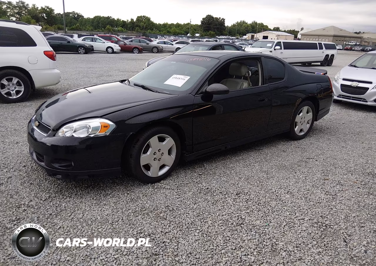 2007 Chevrolet Monte Carlo Ss VIN:2G1WL15C479173541 - 2