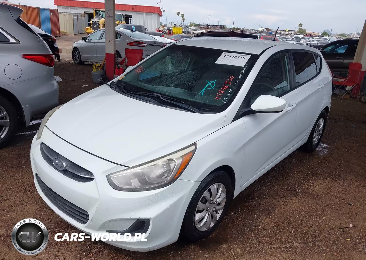 2015 Hyundai Accent Gs VIN:KMHCT5AE9FU205955 - 2
