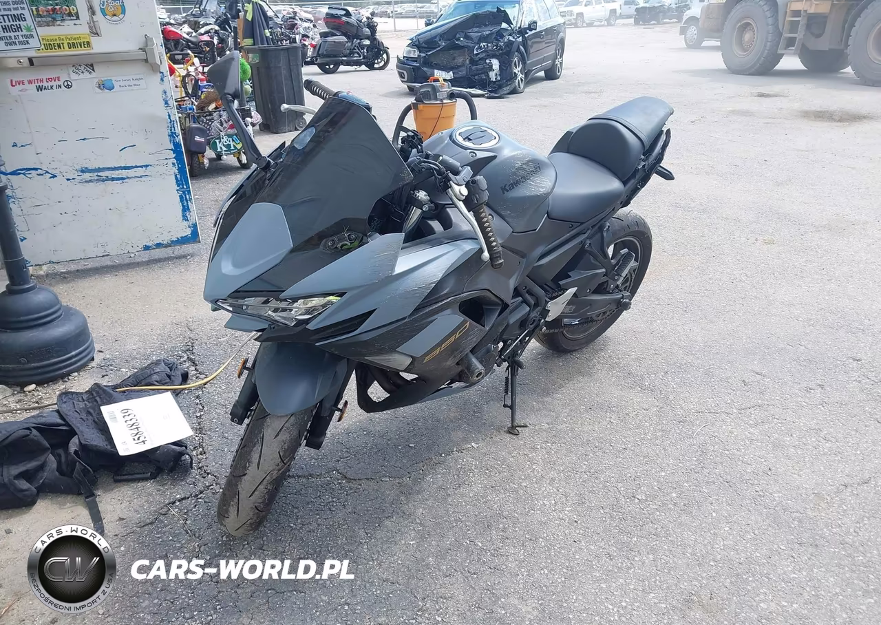 2024 Kawasaki Ex650 R VIN:ML5EXER14RDAD5357 - 2